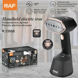 RAF R.1395B 1400W Handheld Garment Steamer – Steam Iron for Clothes