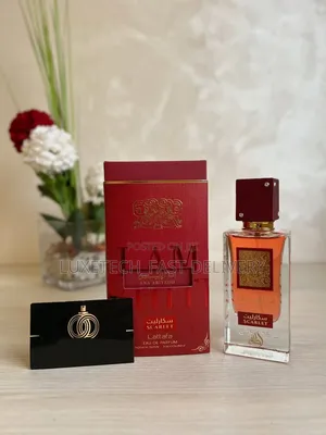 Lattafa Ana Abiyedh Scarlet Eau De Parfum, a Fruity Unisex Fragrance