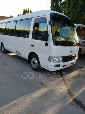 Toyota Coaster 2002 White