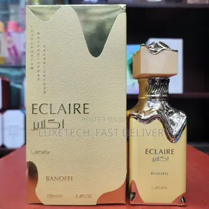 Lattafa Eclaire Banoffi Eau De Parfum, a Gourmet Fragrance for Women
