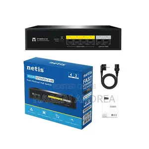 Netis St106pdi-2-43 6-Port Fast Ethernet Poe Switch - 43w