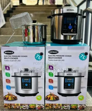 Brinax Turbo Electric Pressure Cooker 7liter