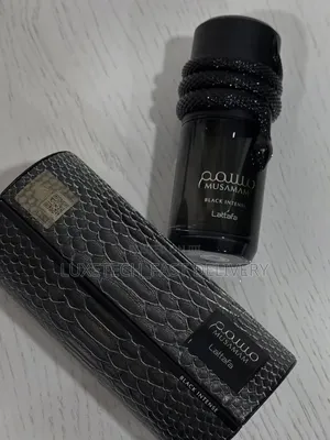 Musamam Black Intense Eau De Parfum, a Unisex Woody Aromatic Fragrance