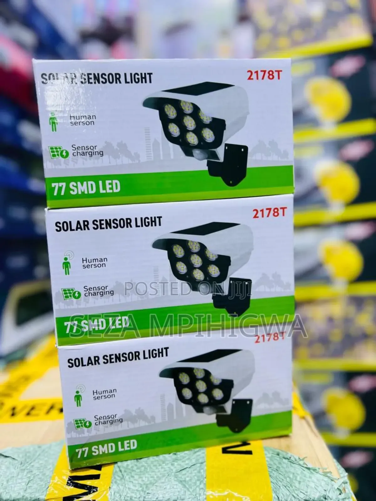 Solar Sensor Light  Automatic Switch