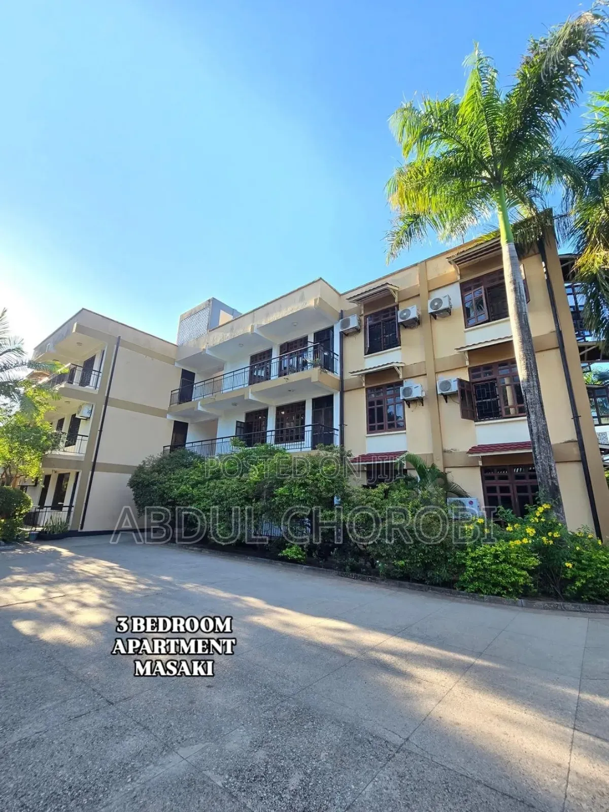 3bdrm Apartment in Masaki for rent