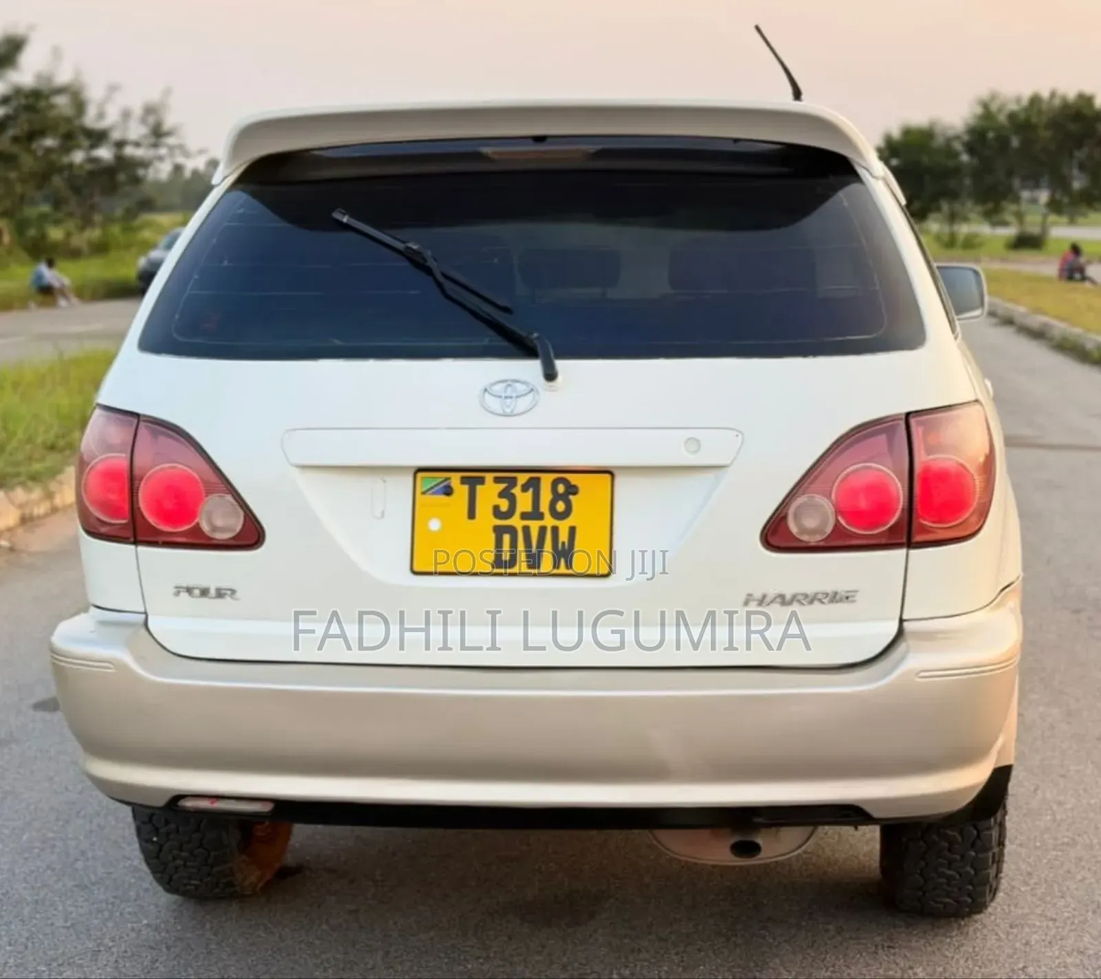 Toyota Harrier 2001 White