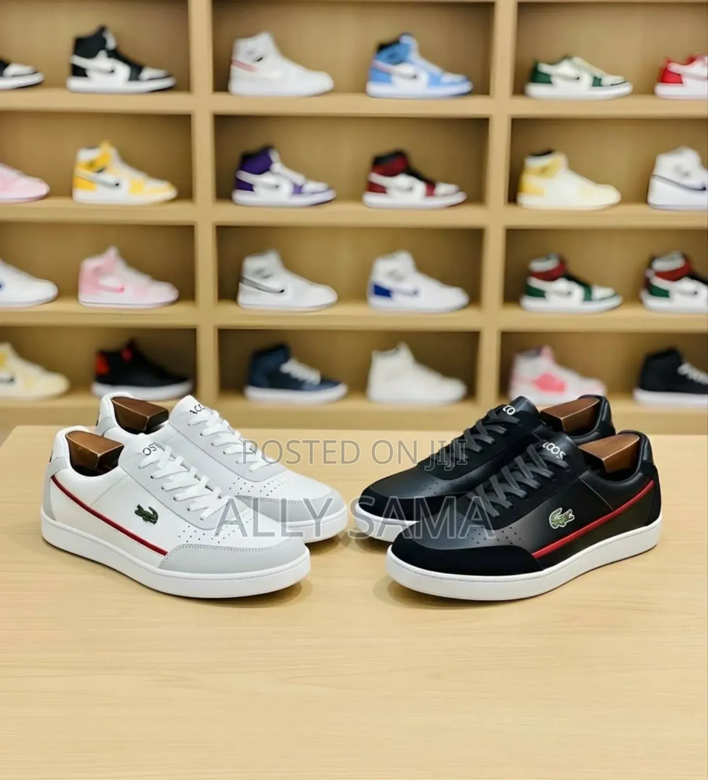 Men's Shoes Lacoste Material Leather