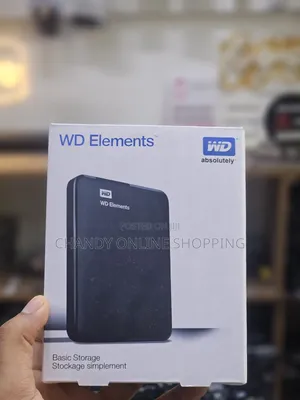 Western Digital Wd Elements 500gb Portable External Hard Drive. 
￼