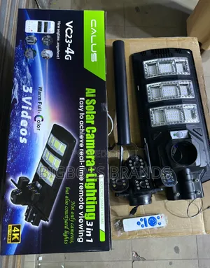 Calus Solar Camera + Street Lighting Vc23-4g Ultra Hd