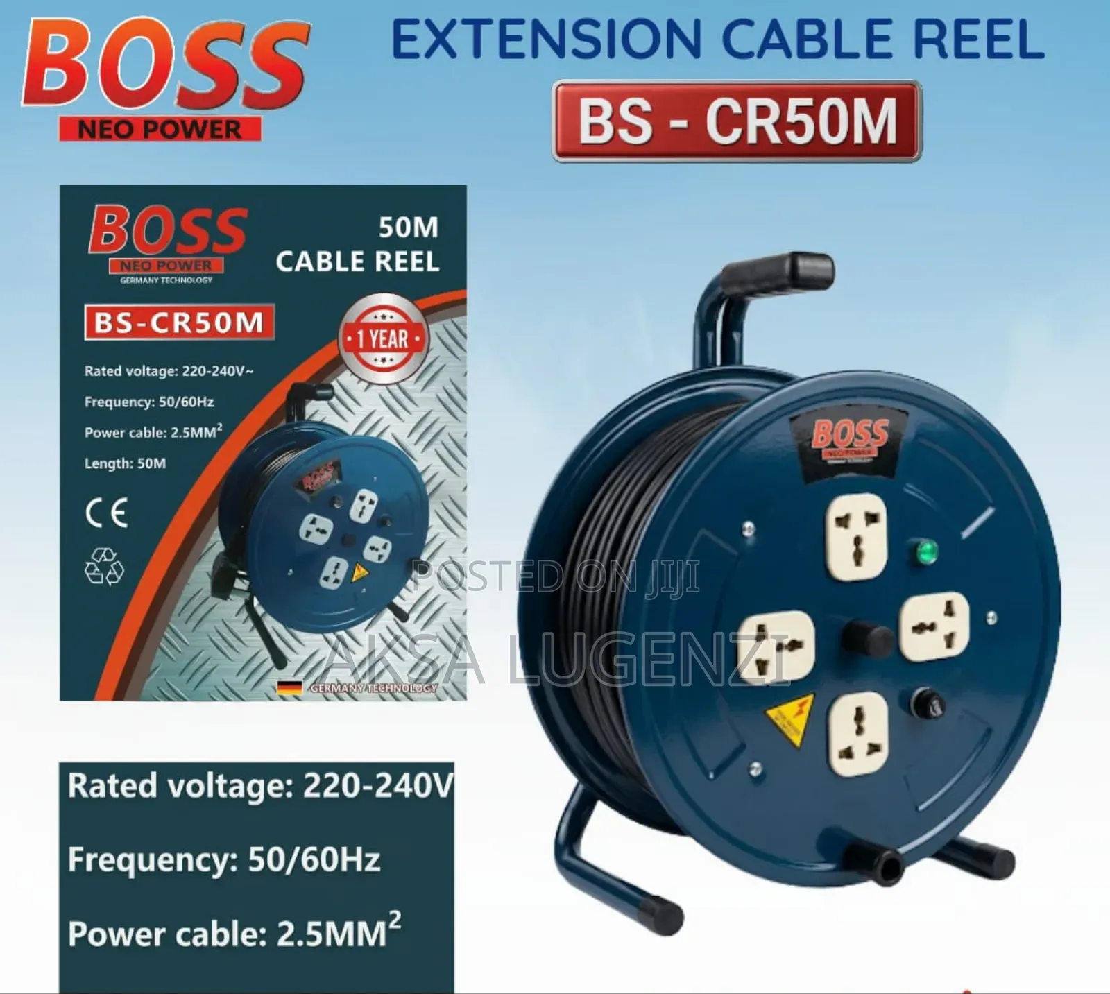 Boss Extension Cable 50m