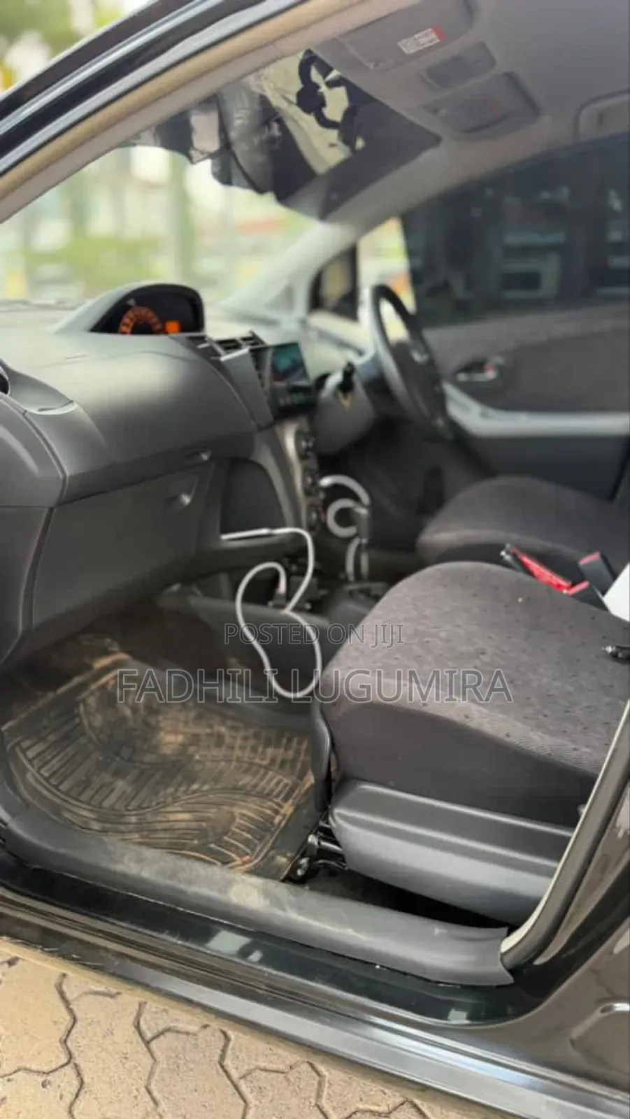 Toyota Vitz 2008 Black