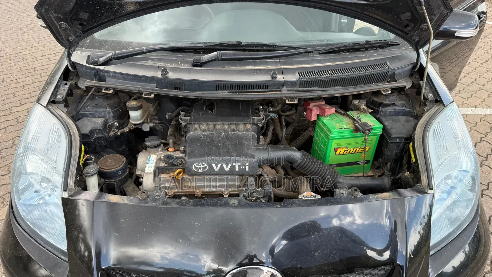 Toyota Vitz 2008 Black
