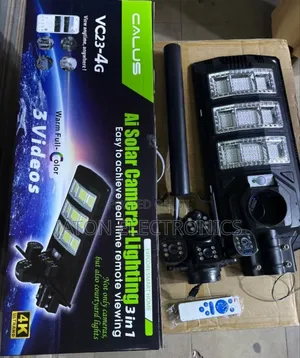 Calus Street Solar Lighting and Camera 3 in 1