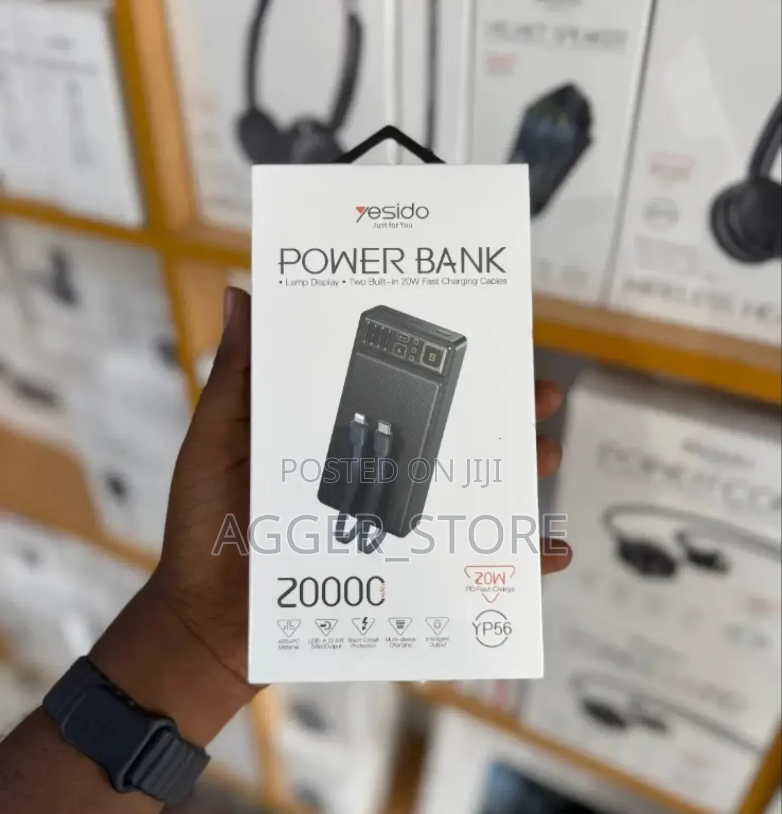 Yesido Yp56 20000mah Powerbank