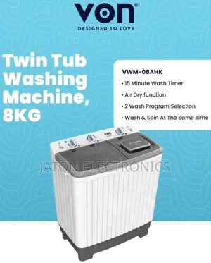 Von Manual Washing Machine 8kg