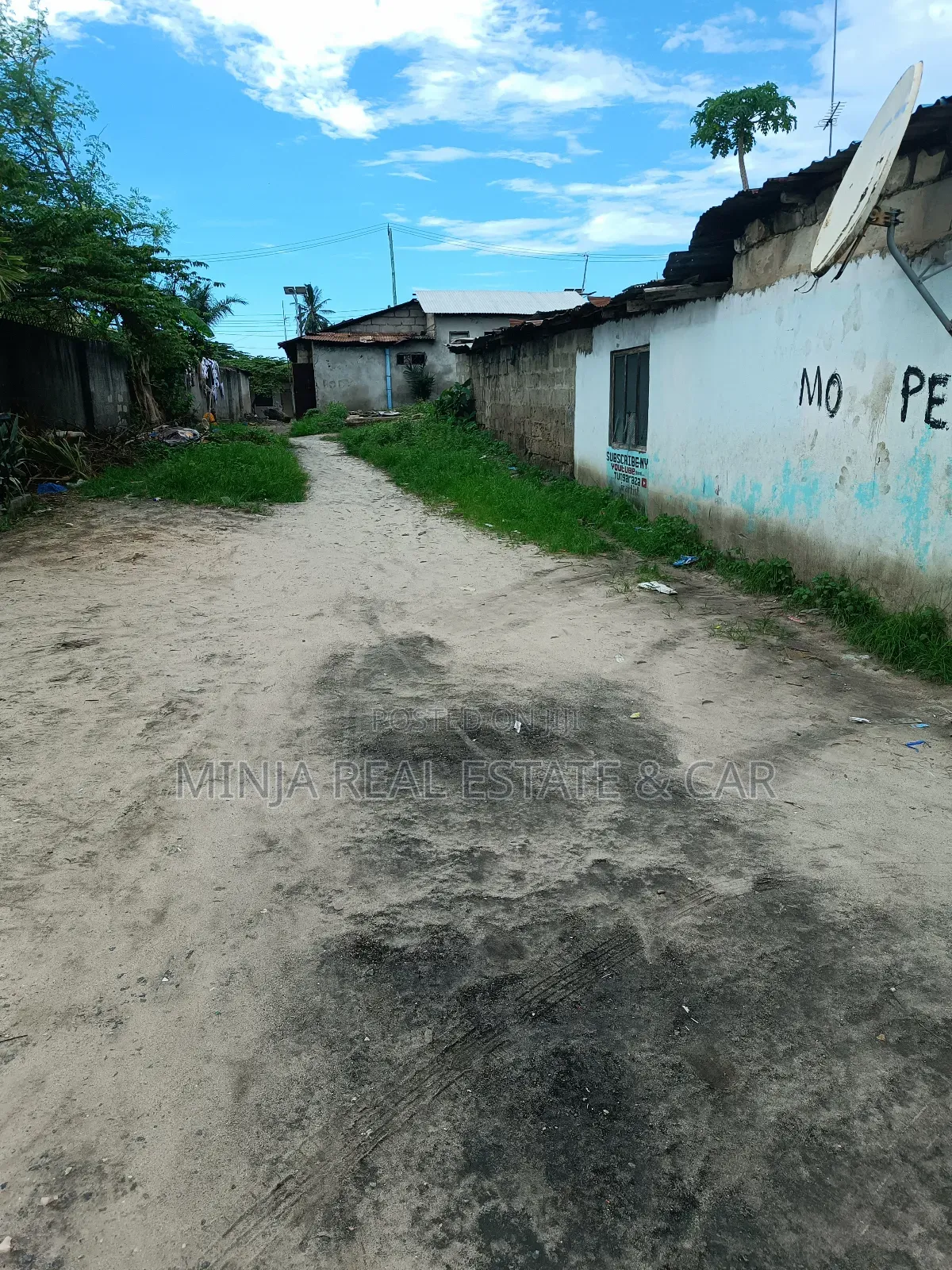 Plots for Sale Kinondoni Vijana, the Plots Connected Together