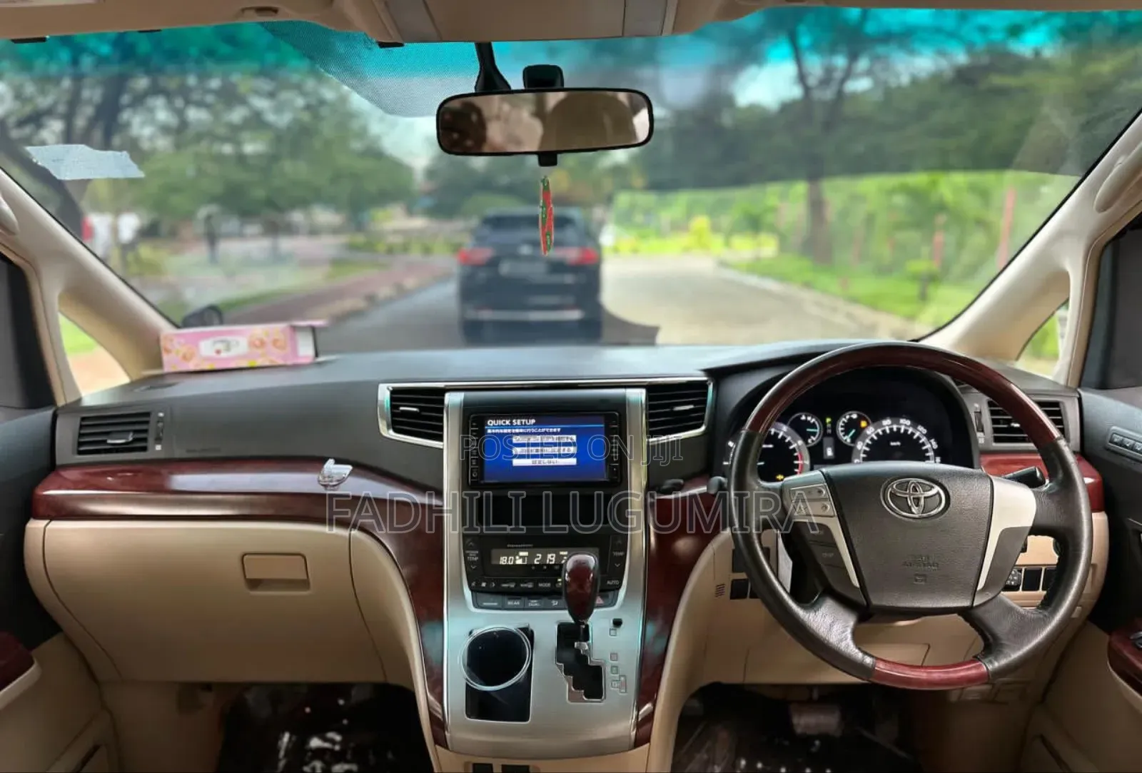 Toyota Alphard 2011 Black