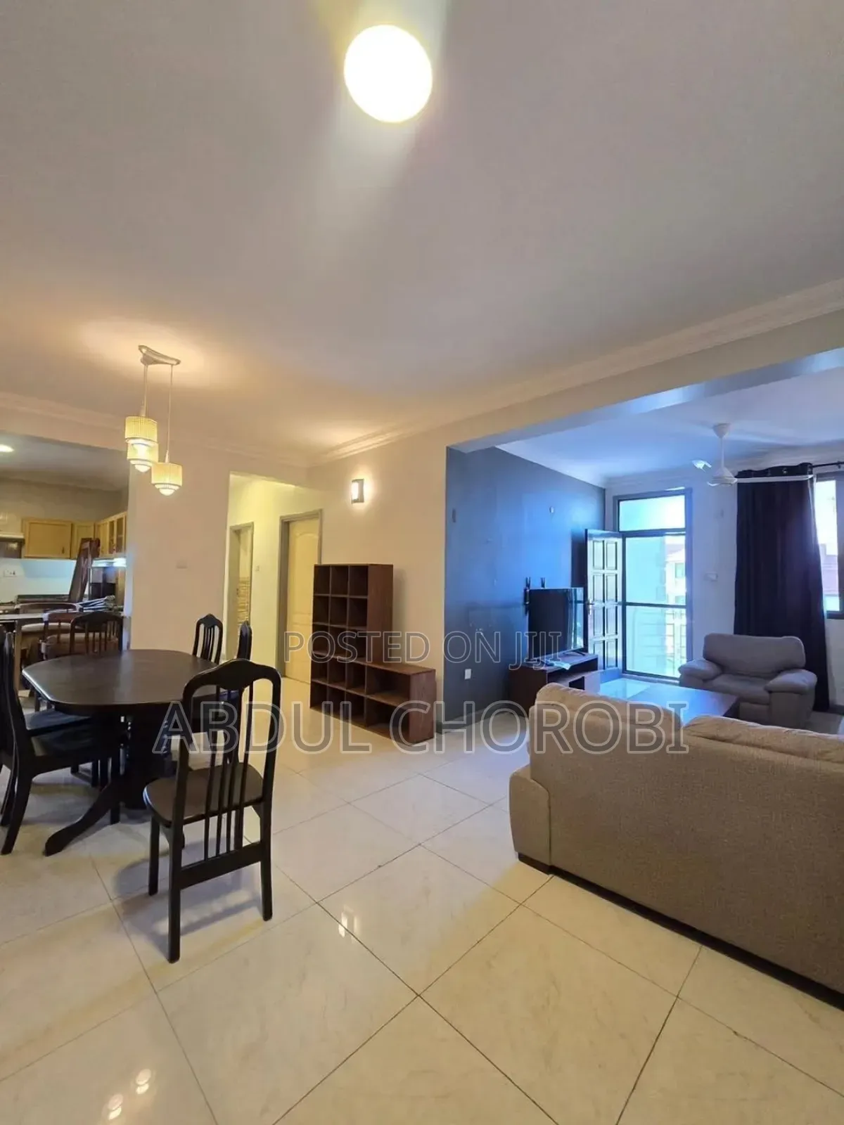 Furnished 3bdrm Apartment in Masaki for rent