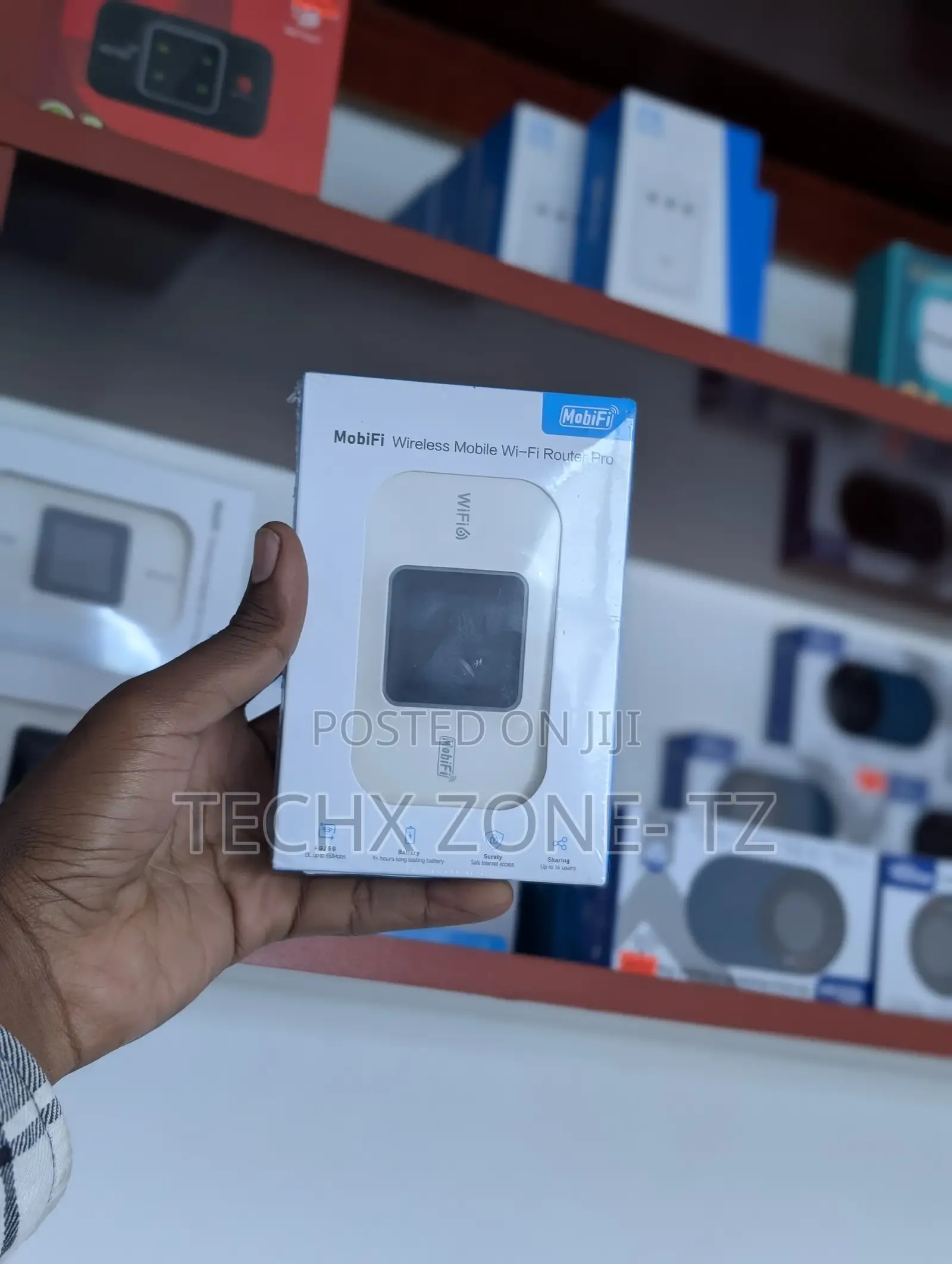 Wifi Router Pro Pamaja Na Kifurushi Cha Unlimited