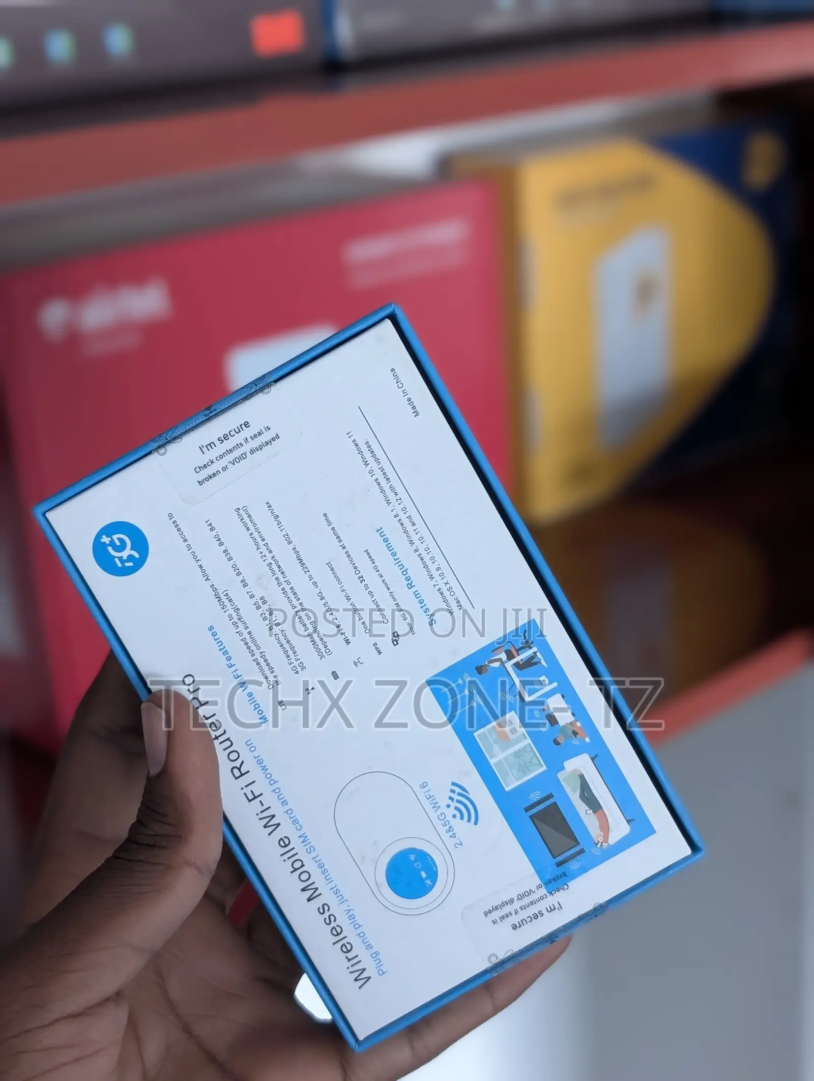 Zte Wifi Router Pamoja Na Kifurushi Cha Unlimited