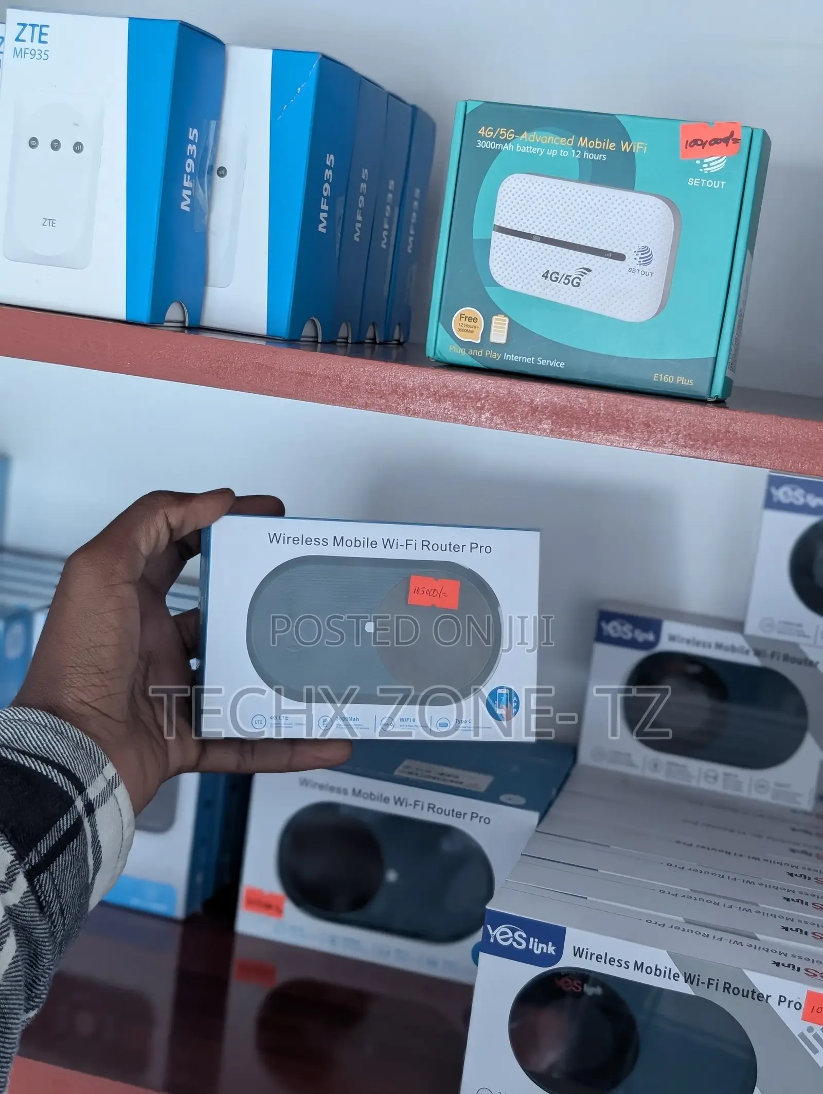 Zte Wifi Router Pamoja Na Kifurushi Cha Unlimited