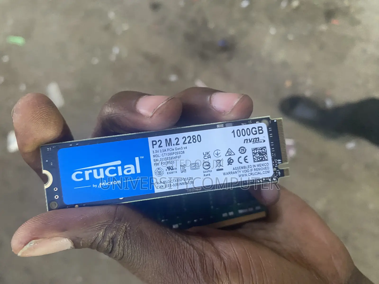 SSD M2 1tb at 250,000/= Fixed Haipungui Kabsa