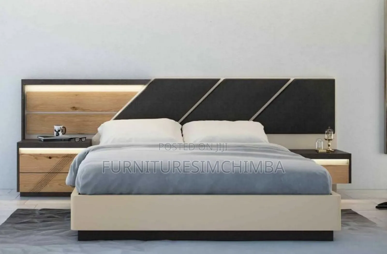 Luxury Bed With It's Sides