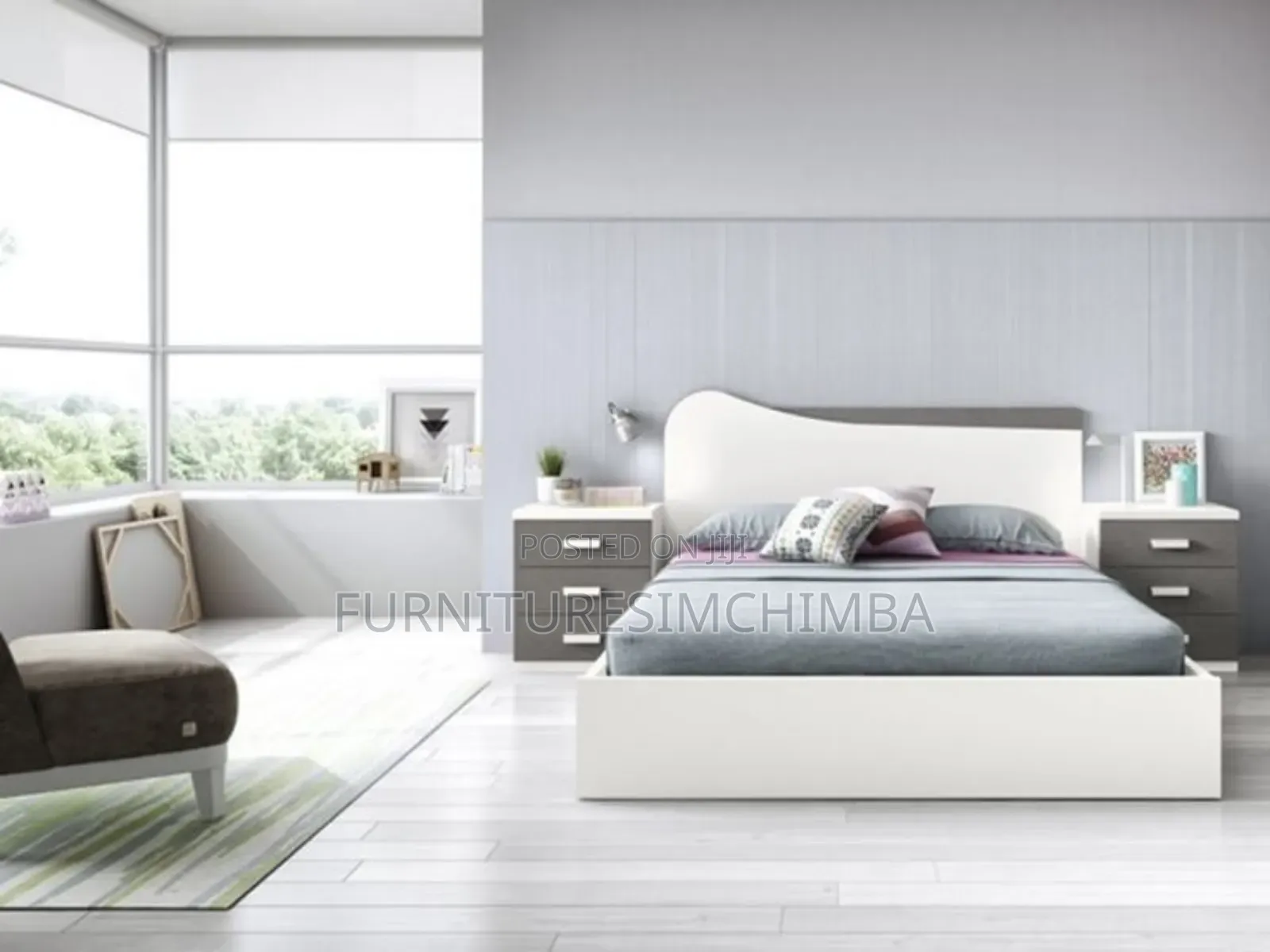 Luxury Bed With It's Sides