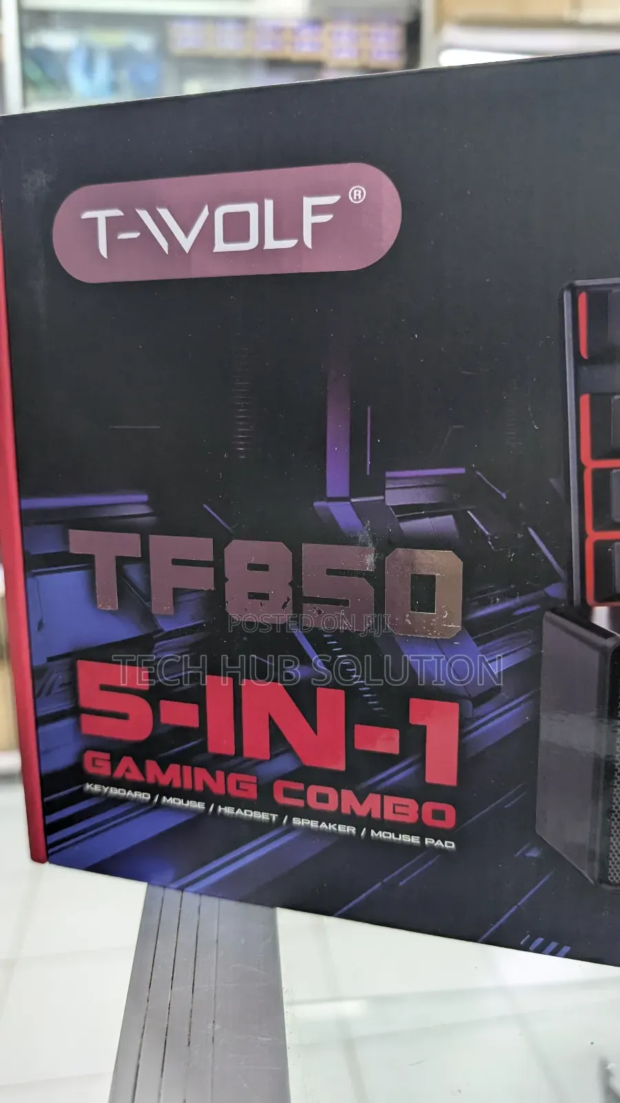 T Wolf Tf 850 Gaming Combo Keyboard