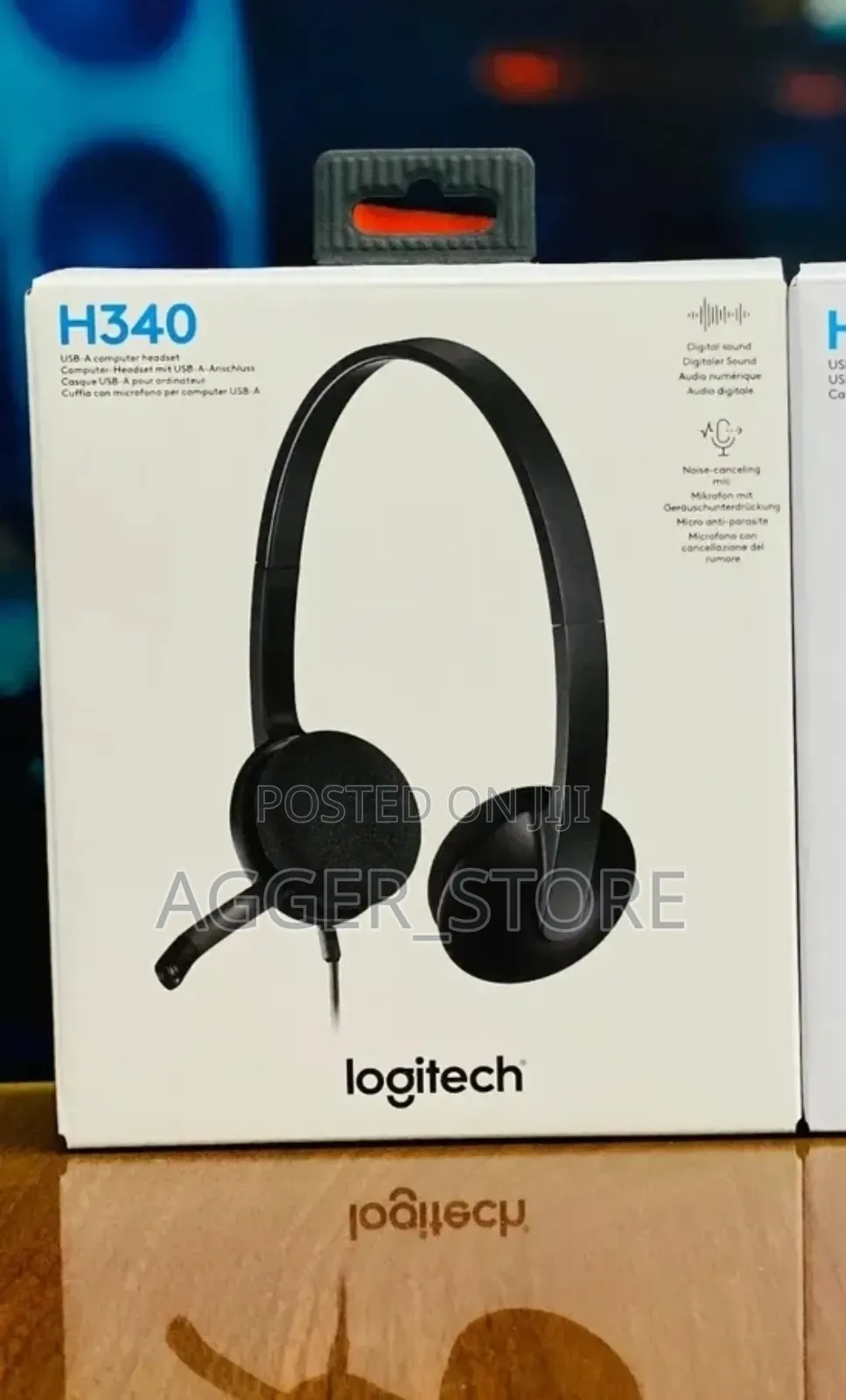 Logitech H340 Call Centre Wired Headphones