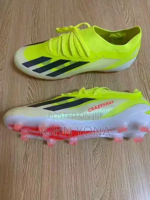 Adidas X Crazyfast Elite Fg Football Boots in Yellow Color