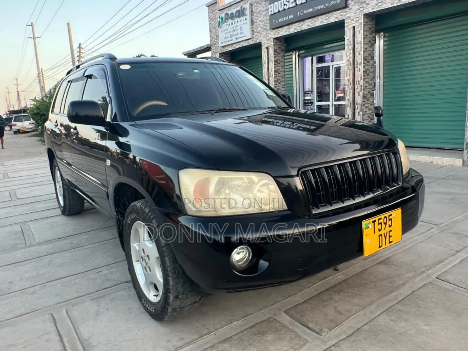 Toyota Kluger 2006 Black