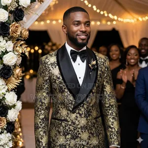 2 PCS Men's New Suits Fashionally and Royally Classic