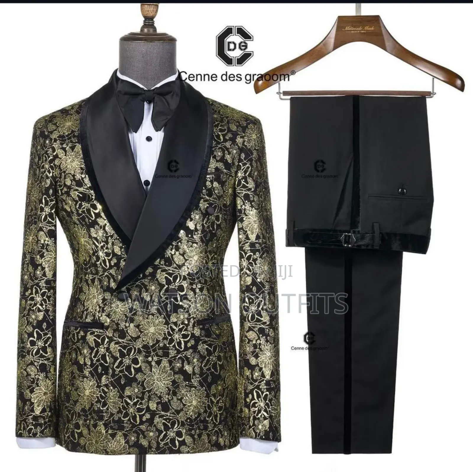 2 PCS Men's New Suits Fashionally and Royally Classic