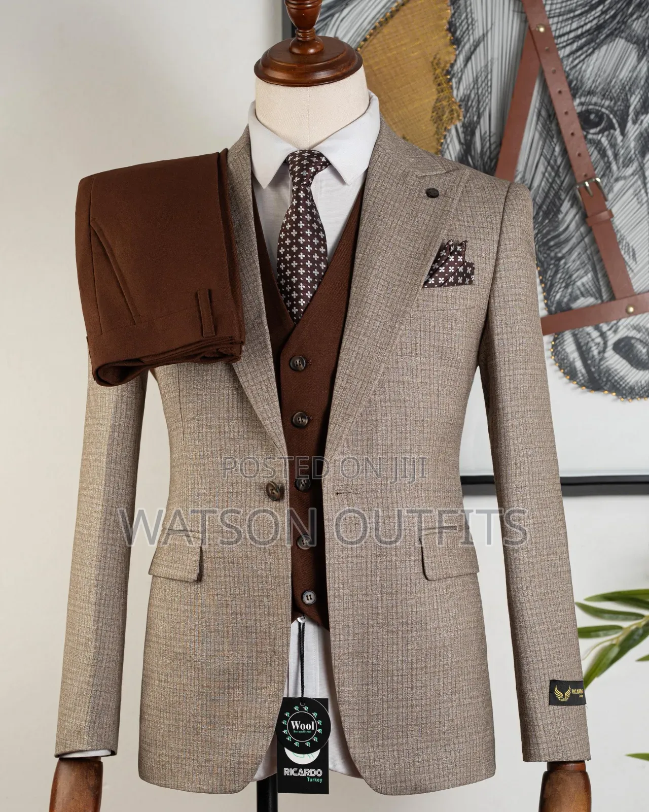 3 Colours Men's Original Suits Totally Brand New Materials Next Level