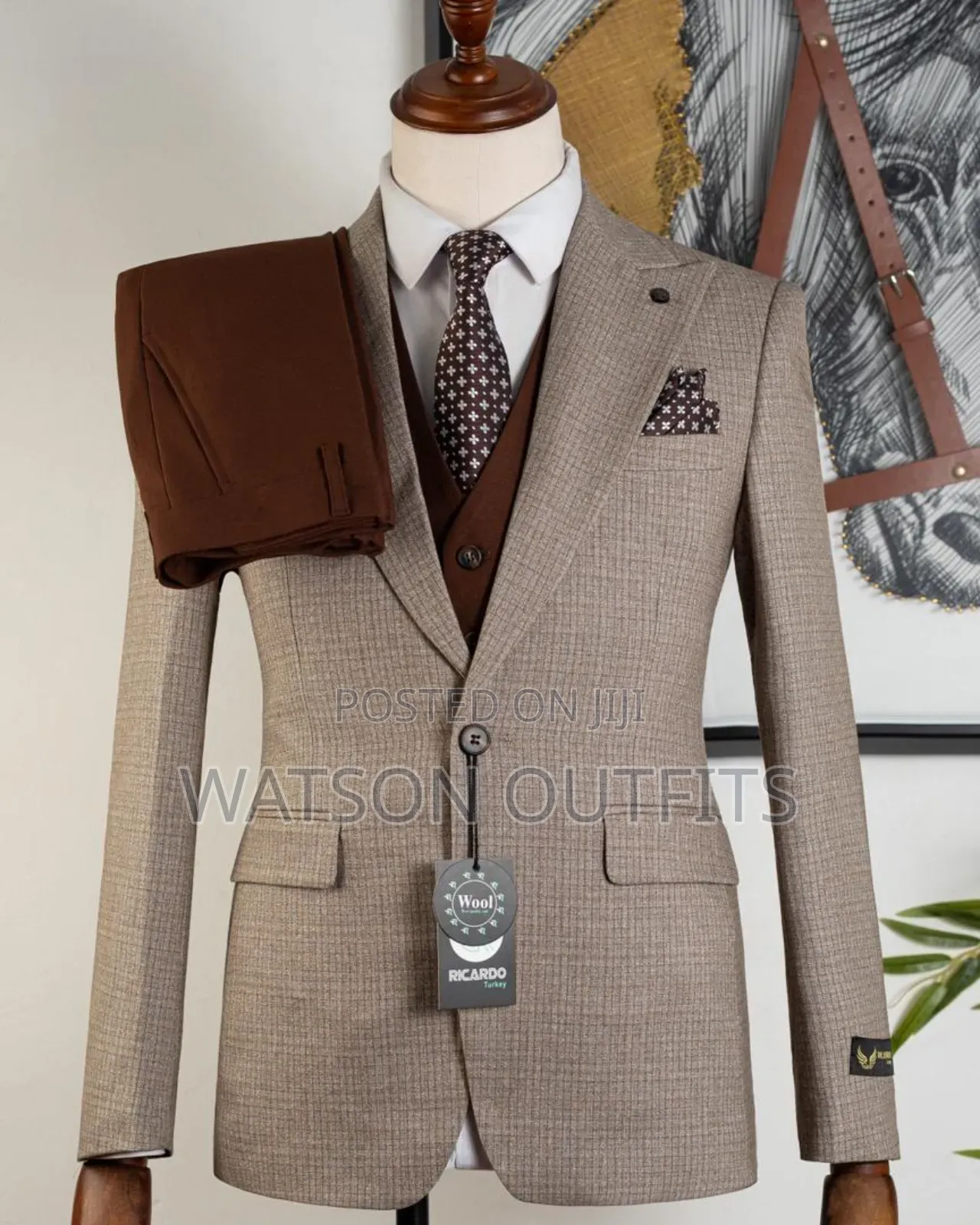 3 Colours Men's Original Suits Totally Brand New Materials Next Level