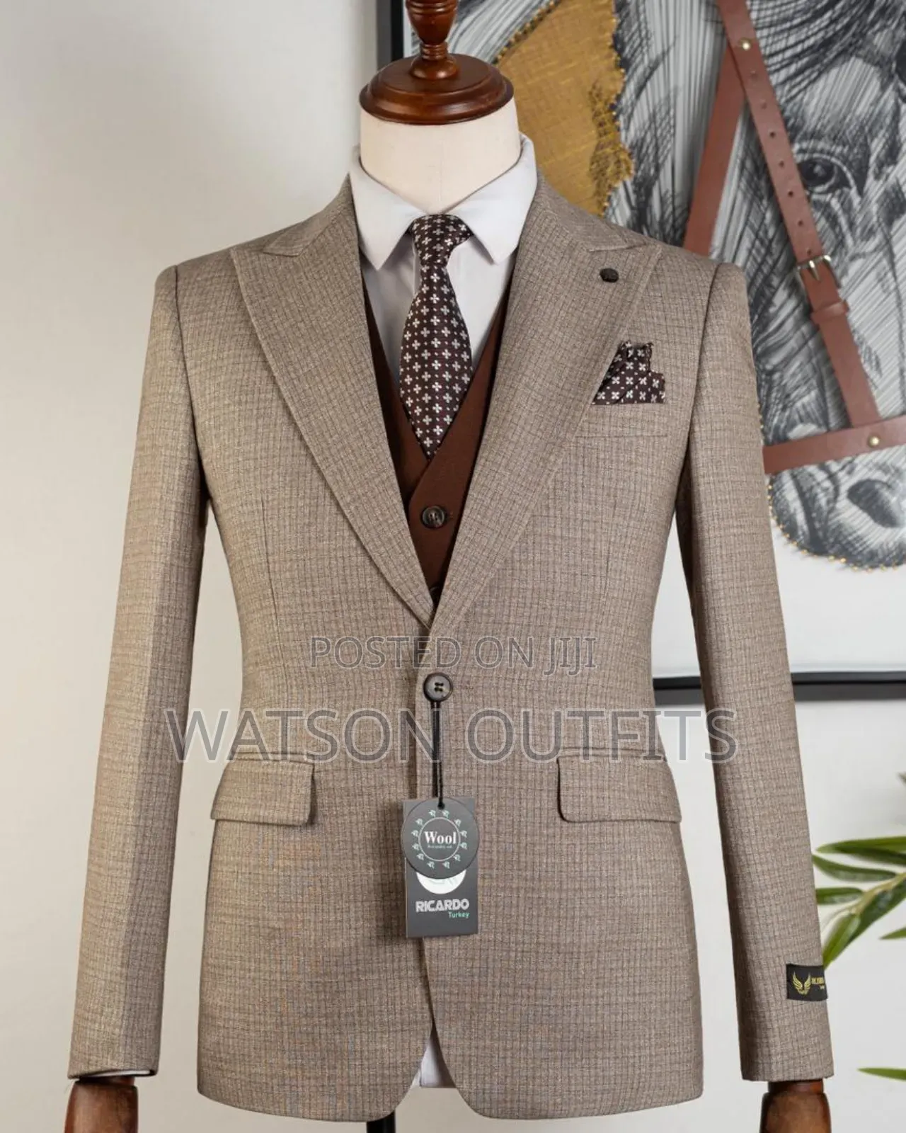 3 Colours Men's Original Suits Totally Brand New Materials Next Level