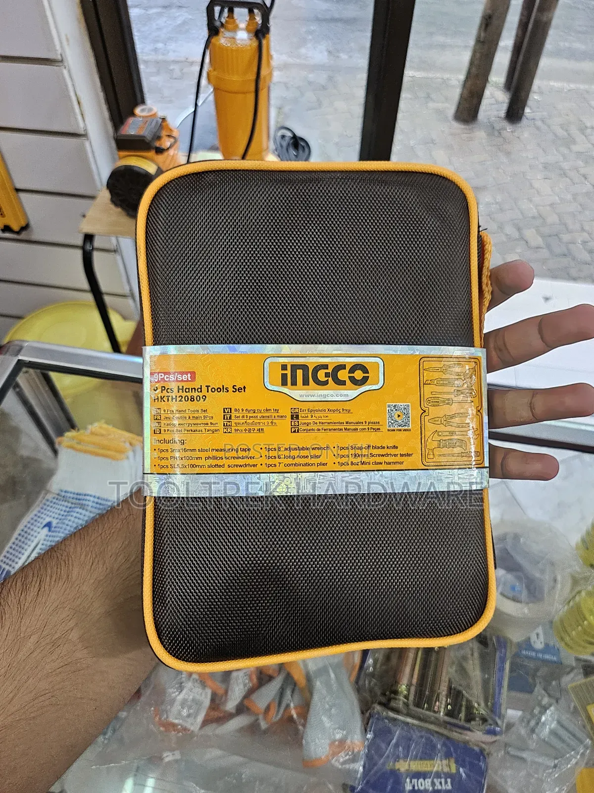 9pc High Quality Ingco Hand Toolset