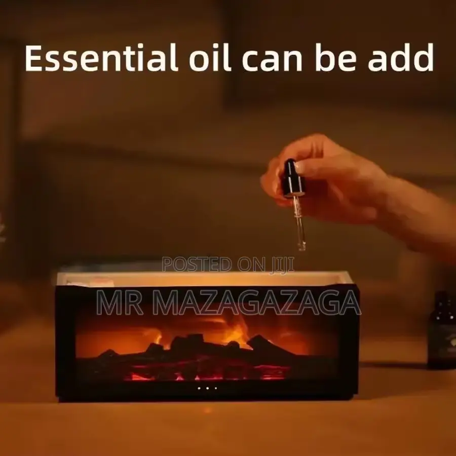 Flame Fireplace Aroma Diffuser
