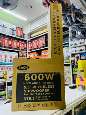Bach Wireless Soundbar 600watts