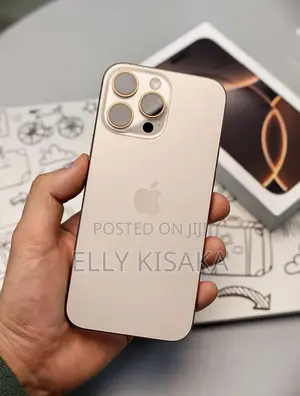 New Apple iPhone 16 Pro Max 256 GB Gold