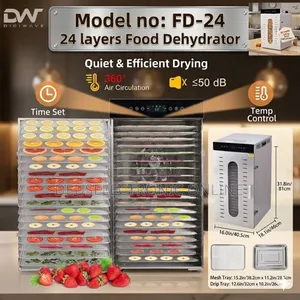 *Digiwave Food Dehydrator 24layers /Tray *
Only 5pc Stock