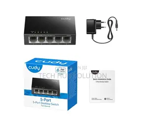 Title: Cudy Fs105 5-Port Metal Network Switch