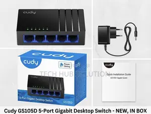 Cudy Gs105d 5-Port Gigabit Network Switch