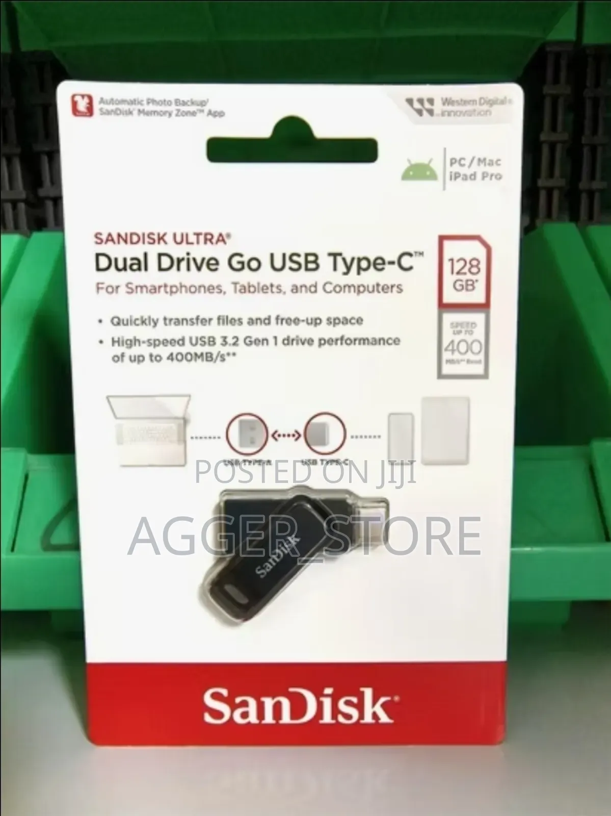 Sandisk Dual Drive Usb Type-C 128gb