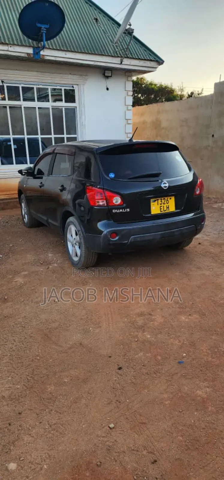 Nissan Dualis 2008 Black