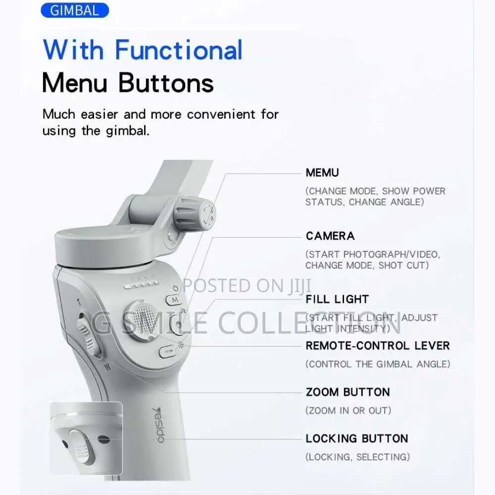 Sf18 Yesido Gimbal Stabilizer