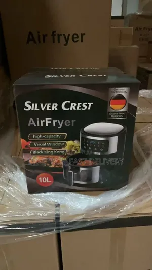 Silver Crest 10-Litres Digital Air Fryer With LCD Touch Display