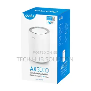 Cudy M3000 Ax3000 Whole Home Mesh Wifi 6 System Unit