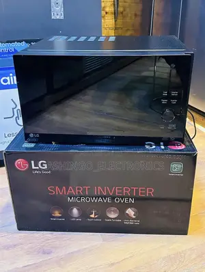 20 Liter Lg Microwave | Ms2042db | Smart Inverter | Black Elegance